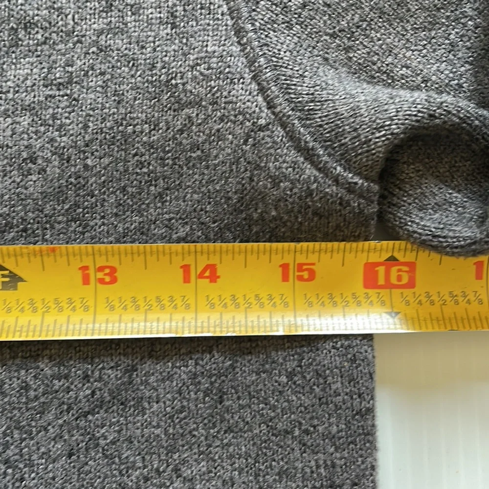Old Navy gray, mock neck, quarter zip sweater.  Boys size Medium
